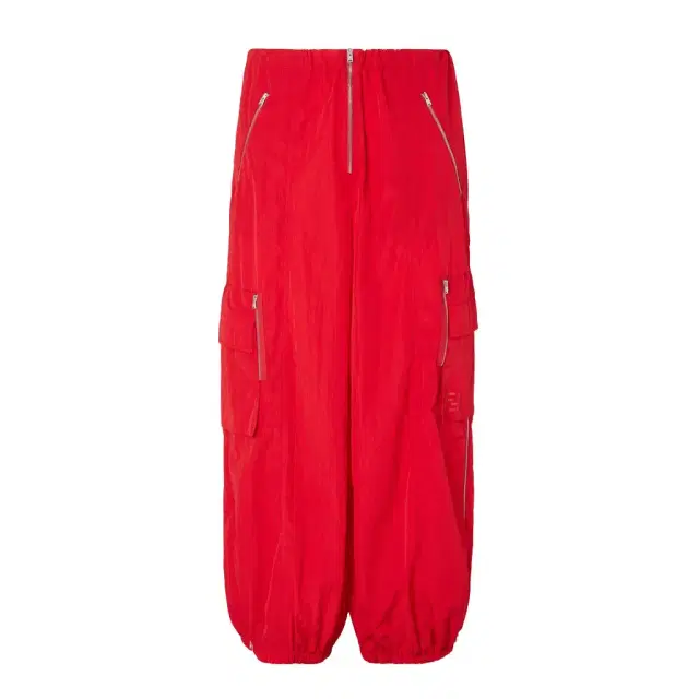 Parachute trousers with adjustable elastic inserts at Parachute trousers with adjustable elastic inserts at