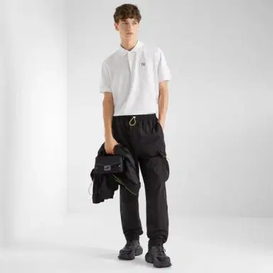 Fendi Cargo trousers with elasticated drawstring waist | Thumbnail 4 Fendi Cargo trousers with elasticated drawstring waist | Thumbnail 4