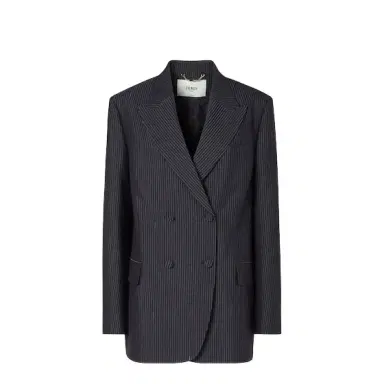 Fendi Slightly elongated double-breasted blazer | Thumbnail 1 Fendi Slightly elongated double-breasted blazer | Thumbnail 1