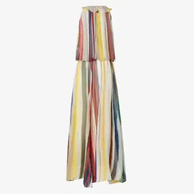 Fendi Long sleeveless dress with adjustable drawstring at | Thumbnail 2 Fendi Long sleeveless dress with adjustable drawstring at | Thumbnail 2