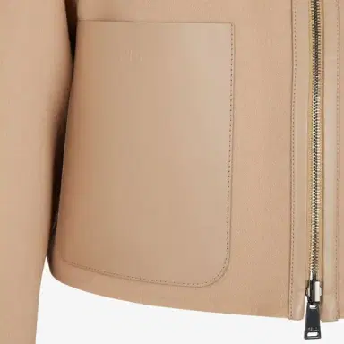 Fendi Reversible cropped, hooded jacket with patch pockets | Thumbnail 3 Fendi Reversible cropped, hooded jacket with patch pockets | Thumbnail 3