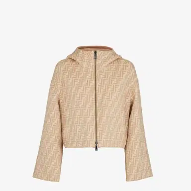 Fendi Reversible cropped, hooded jacket with patch pockets | Thumbnail 4 Fendi Reversible cropped, hooded jacket with patch pockets | Thumbnail 4