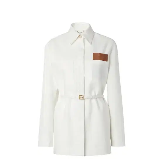 Single-breasted Go-To Jacket with shirt collar and low-cut Single-breasted Go-To Jacket with shirt collar and low-cut