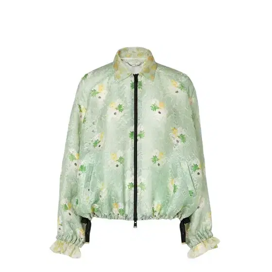 Bomber-inspired jacket with shirt collar and raglan sleeves Bomber-inspired jacket with shirt collar and raglan sleeves