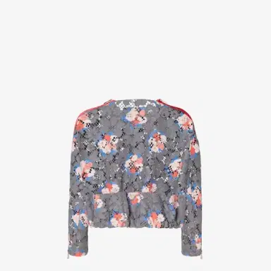 Fendi Short crew-neck jacket with two patch pockets on the front | Thumbnail 2 Fendi Short crew-neck jacket with two patch pockets on the front | Thumbnail 2