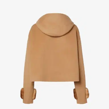 Fendi Reversible cropped, hooded jacket with patch pockets | Thumbnail 2 Fendi Reversible cropped, hooded jacket with patch pockets | Thumbnail 2
