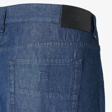 Fendi Straight-cut five-pocket trousers | Thumbnail 3 Fendi Straight-cut five-pocket trousers | Thumbnail 3