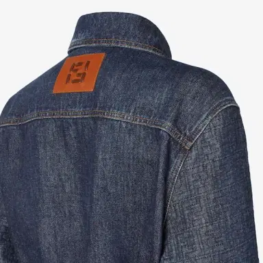 Fendi Single-breasted Go-To Jacket with shirt collar and low-cut | Thumbnail 3 Fendi Single-breasted Go-To Jacket with shirt collar and low-cut | Thumbnail 3