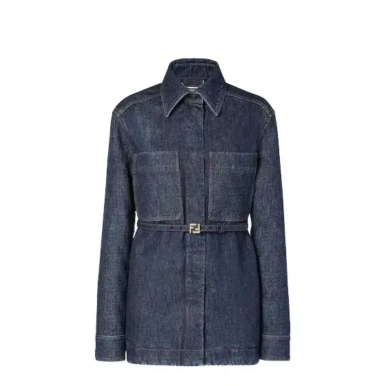 Single-breasted Go-To Jacket with shirt collar and low-cut Single-breasted Go-To Jacket with shirt collar and low-cut