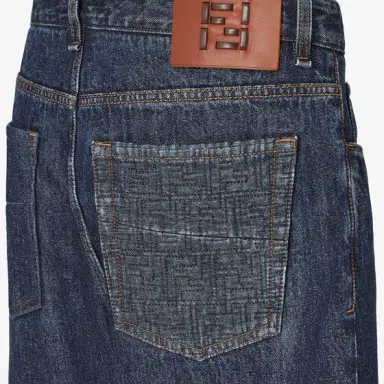 Fendi Straight-cut five-pocket trousers | Thumbnail 3 Fendi Straight-cut five-pocket trousers | Thumbnail 3