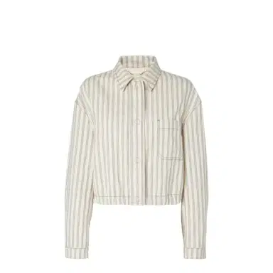 Fendi Cropped jacket with shirt collar and long sleeves | Thumbnail 1 Fendi Cropped jacket with shirt collar and long sleeves | Thumbnail 1