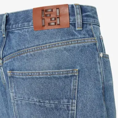 Fendi Relaxed-fit five-pocket trousers | Thumbnail 3 Fendi Relaxed-fit five-pocket trousers | Thumbnail 3