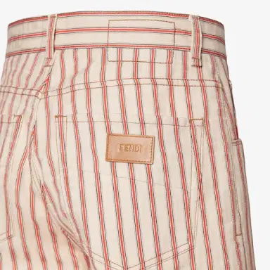 Fendi Five-pocket Bermuda shorts with a relaxed fit | Thumbnail 3 Fendi Five-pocket Bermuda shorts with a relaxed fit | Thumbnail 3