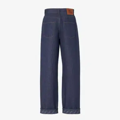 Fendi High-waisted five-pocket trousers with a wide, straight leg | Thumbnail 2 Fendi High-waisted five-pocket trousers with a wide, straight leg | Thumbnail 2