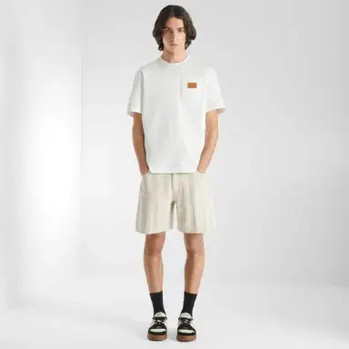 Fendi Straight-cut relaxed fit five-pocket shorts | Thumbnail 4 Fendi Straight-cut relaxed fit five-pocket shorts | Thumbnail 4
