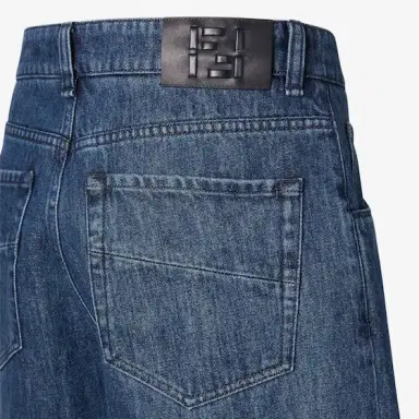 Fendi Five-pocket Bermuda shorts with a relaxed fit | Thumbnail 3 Fendi Five-pocket Bermuda shorts with a relaxed fit | Thumbnail 3