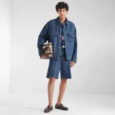 Fendi Five-pocket Bermuda shorts with a relaxed fit | Thumbnail 4 Fendi Five-pocket Bermuda shorts with a relaxed fit | Thumbnail 4