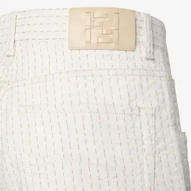 Fendi Five-pocket Bermuda shorts with a relaxed fit | Thumbnail 3 Fendi Five-pocket Bermuda shorts with a relaxed fit | Thumbnail 3
