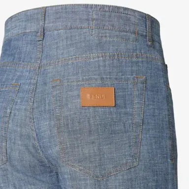Fendi Straight-cut five-pocket trousers | Thumbnail 3 Fendi Straight-cut five-pocket trousers | Thumbnail 3