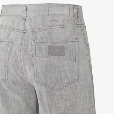 Fendi Five-pocket Bermuda shorts with a relaxed fit | Thumbnail 3 Fendi Five-pocket Bermuda shorts with a relaxed fit | Thumbnail 3