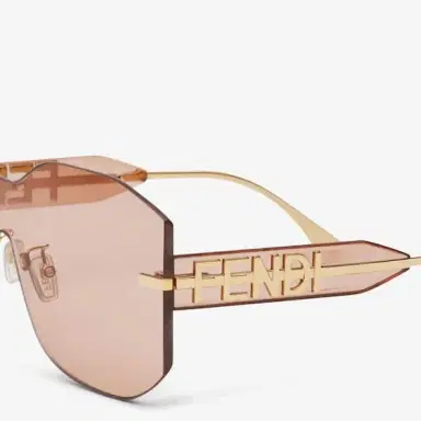 Fendi Rectangular Fendigraphy shield sunglasses inspired by | Thumbnail 3 Fendi Rectangular Fendigraphy shield sunglasses inspired by | Thumbnail 3