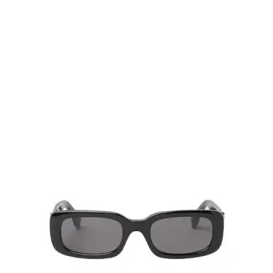 Fendi Rectangular FF Diamonds glasses in black acetate | Thumbnail 1 Fendi Rectangular FF Diamonds glasses in black acetate | Thumbnail 1
