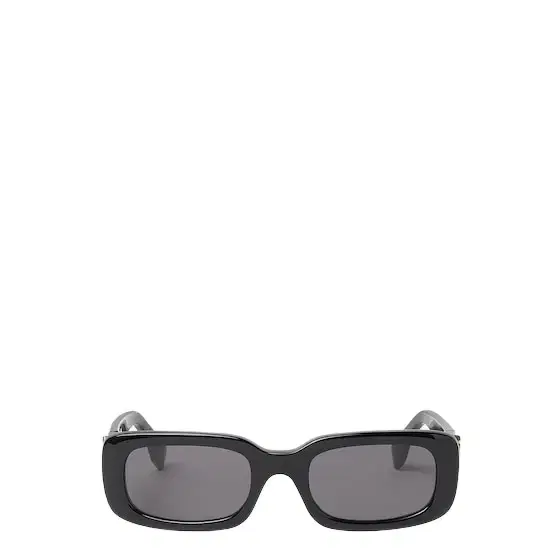 Rectangular FF Diamonds glasses in black acetate Rectangular FF Diamonds glasses in black acetate