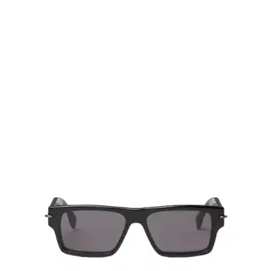 Fendi Rectangular Selleria glasses in black acetate | Thumbnail 1 Fendi Rectangular Selleria glasses in black acetate | Thumbnail 1
