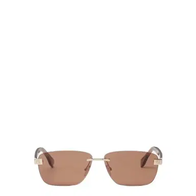 Fendi Rectangular rimless sunglasses, distinguished by hinges | Thumbnail 1 Fendi Rectangular rimless sunglasses, distinguished by hinges | Thumbnail 1