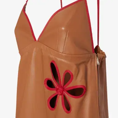 Fendi V-neck slip dress with thin shoulder straps | Thumbnail 3 Fendi V-neck slip dress with thin shoulder straps | Thumbnail 3