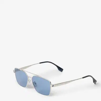 Fendi Ultra-lightweight, square pilot sunglasses made of metal | Thumbnail 2 Fendi Ultra-lightweight, square pilot sunglasses made of metal | Thumbnail 2