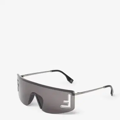 Fendi FF Squared shield-front glasses, with laser-cut FF finished | Thumbnail 2 Fendi FF Squared shield-front glasses, with laser-cut FF finished | Thumbnail 2
