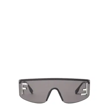 Fendi FF Squared shield-front glasses, with laser-cut FF finished | Thumbnail 1 Fendi FF Squared shield-front glasses, with laser-cut FF finished | Thumbnail 1