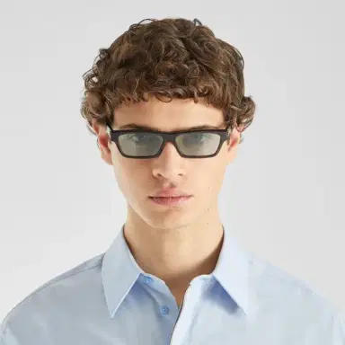 Fendi Low rectangular Squared FF glasses in dark Havana acetate | Thumbnail 4 Fendi Low rectangular Squared FF glasses in dark Havana acetate | Thumbnail 4