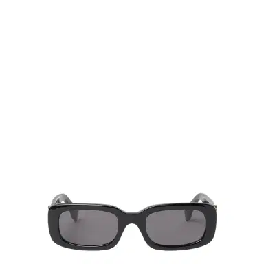 Fendi Rectangular FF Diamonds glasses in black acetate | Thumbnail 1 Fendi Rectangular FF Diamonds glasses in black acetate | Thumbnail 1