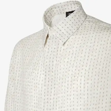 Fendi Shirt with Italian-style collar and short sleeves | Thumbnail 3 Fendi Shirt with Italian-style collar and short sleeves | Thumbnail 3