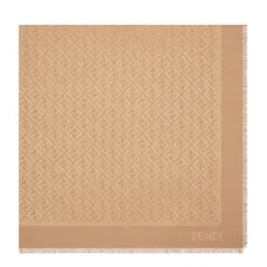 Fendi The iconic shawl is made of an organic silk and wool | Thumbnail 1 Fendi The iconic shawl is made of an organic silk and wool | Thumbnail 1