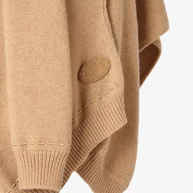 Fendi Short enveloping poncho with scarf detail | Thumbnail 3 Fendi Short enveloping poncho with scarf detail | Thumbnail 3