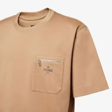 Fendi Regular-fit, short-sleeved crew-neck T-shirt | Thumbnail 3 Fendi Regular-fit, short-sleeved crew-neck T-shirt | Thumbnail 3