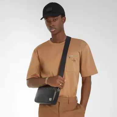 Fendi Regular-fit, short-sleeved crew-neck T-shirt | Thumbnail 4 Fendi Regular-fit, short-sleeved crew-neck T-shirt | Thumbnail 4