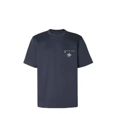 Fendi Short-sleeved, crew-neck, oversized T-shirt | Thumbnail 1 Fendi Short-sleeved, crew-neck, oversized T-shirt | Thumbnail 1