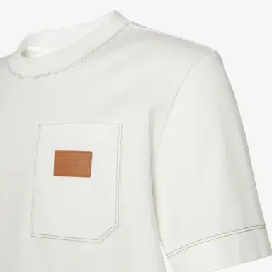 Fendi Regular-fit, short-sleeved crew-neck T-shirt | Thumbnail 3 Fendi Regular-fit, short-sleeved crew-neck T-shirt | Thumbnail 3