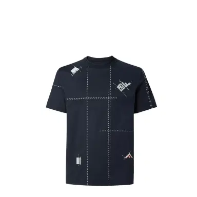 Fendi Regular-fit, short-sleeved crew-neck T-shirt | Thumbnail 1 Fendi Regular-fit, short-sleeved crew-neck T-shirt | Thumbnail 1