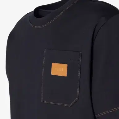 Fendi Regular-fit, short-sleeved crew-neck T-shirt | Thumbnail 3 Fendi Regular-fit, short-sleeved crew-neck T-shirt | Thumbnail 3