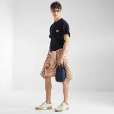 Fendi Regular-fit, short-sleeved crew-neck T-shirt | Thumbnail 4 Fendi Regular-fit, short-sleeved crew-neck T-shirt | Thumbnail 4
