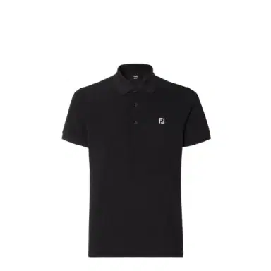 Fendi Regular-fit, short-sleeved polo shirt | Thumbnail 1 Fendi Regular-fit, short-sleeved polo shirt | Thumbnail 1