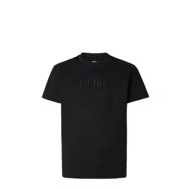 Fendi Slim-fit short-sleeved crew-neck T-shirt | Thumbnail 1 Fendi Slim-fit short-sleeved crew-neck T-shirt | Thumbnail 1