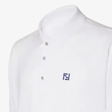 Fendi Short-sleeved polo shirt featuring a classic collar | Thumbnail 3 Fendi Short-sleeved polo shirt featuring a classic collar | Thumbnail 3