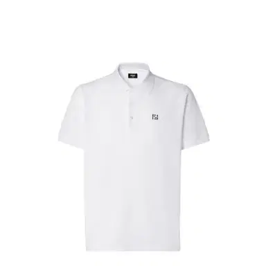 Fendi Short-sleeved polo shirt featuring a classic collar | Thumbnail 1 Fendi Short-sleeved polo shirt featuring a classic collar | Thumbnail 1