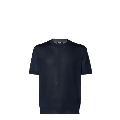 Fendi Regular fit jumper with crew neck and short sleeves | Thumbnail 1 Fendi Regular fit jumper with crew neck and short sleeves | Thumbnail 1